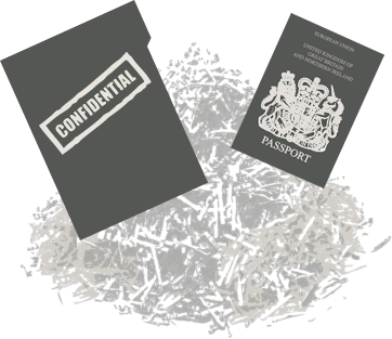 Shred personal documents
